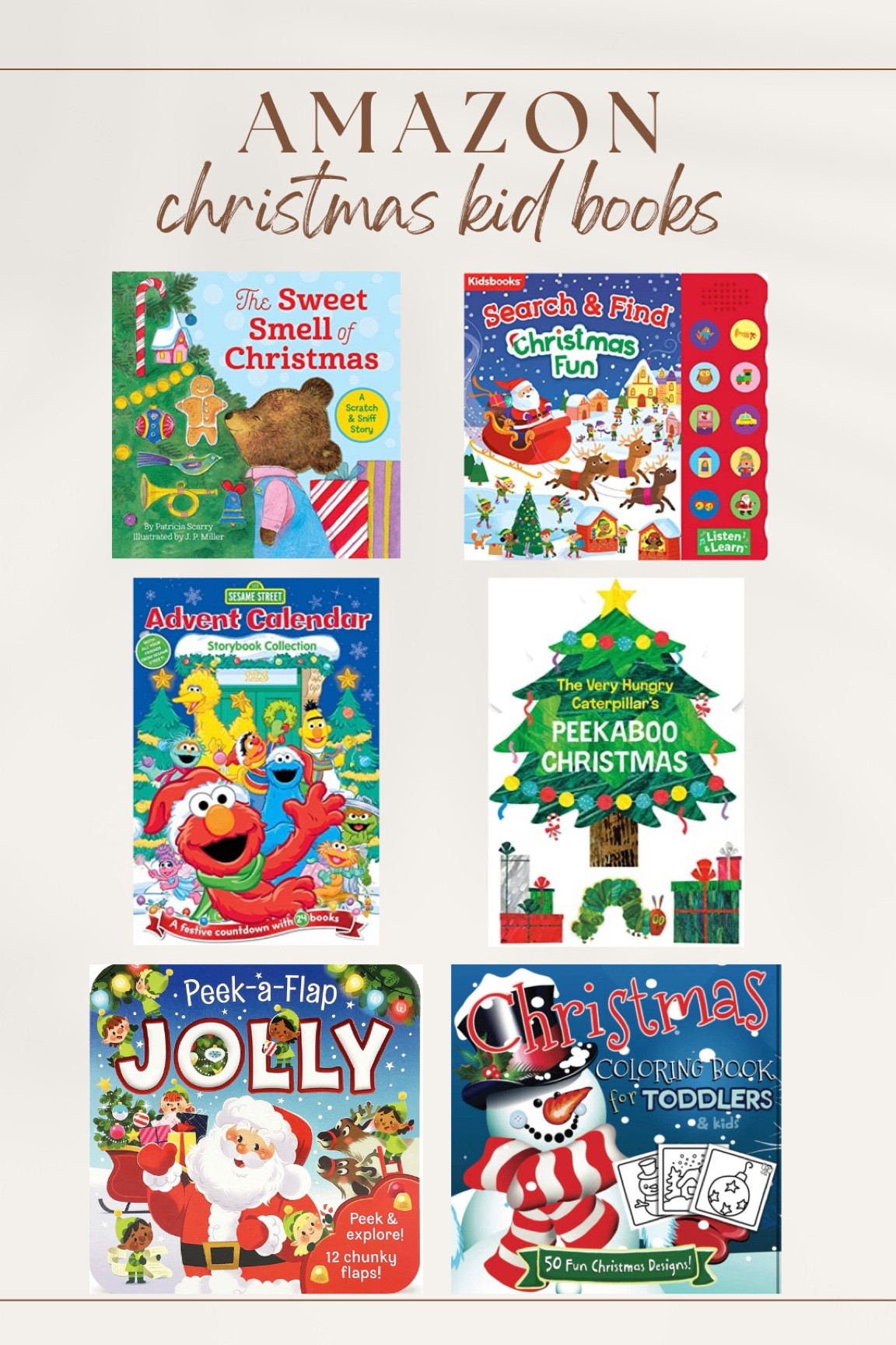 Amazon / Christmas season board books

#LTKHoliday #LTKGiftGuide #LTKSeasonal