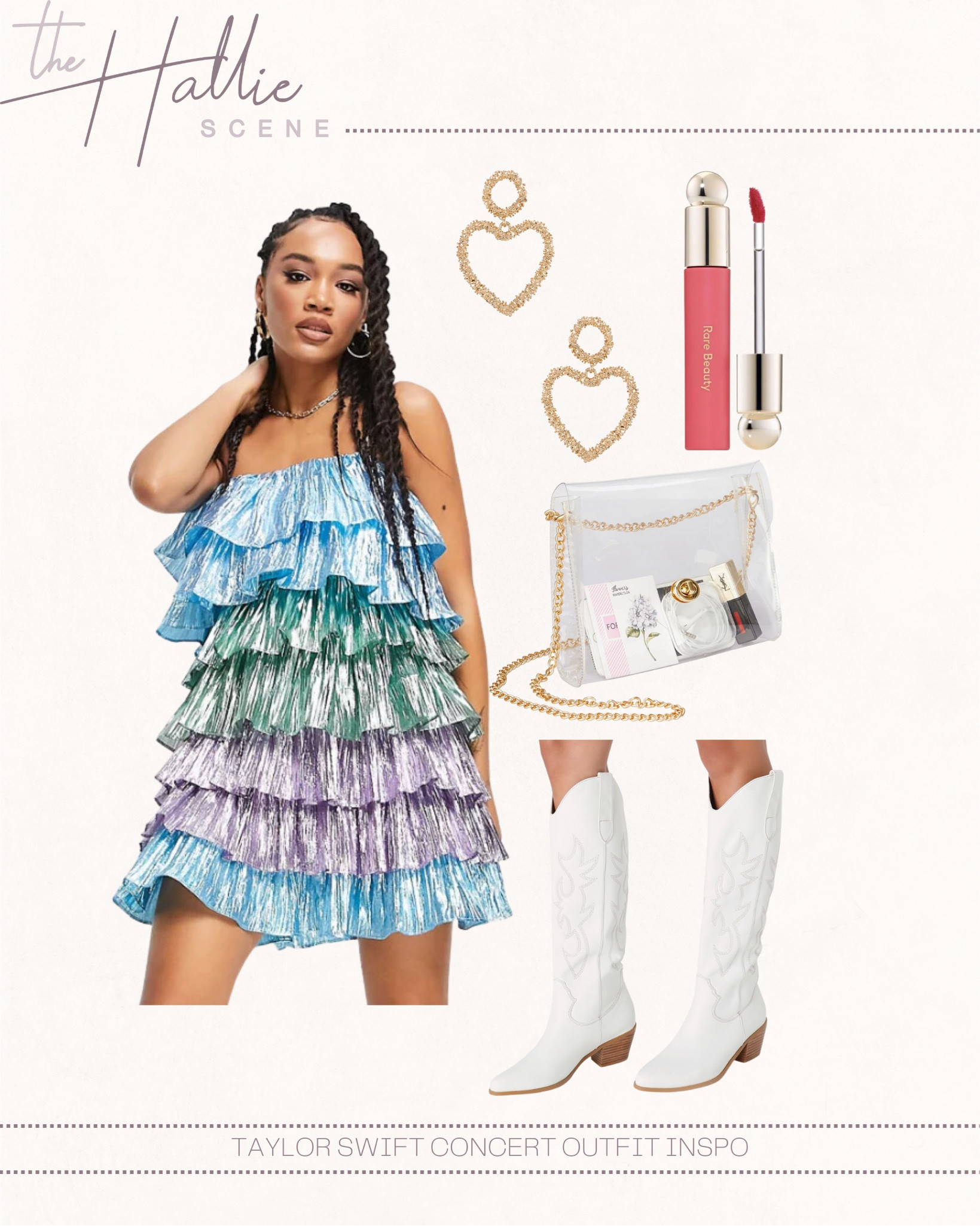 Taylor swift outfit // eras tour

Lover era // Taylor swift concert // outfit idea // concert outfit 

#LTKSeasonal #LTKFind #LTKstyletip