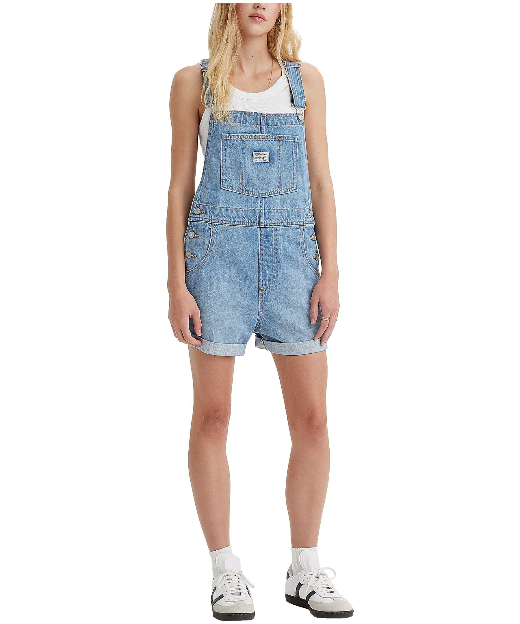 Levi's Women's Vintage Short Overalls #52333-0040 | Mark's - Lequipeur