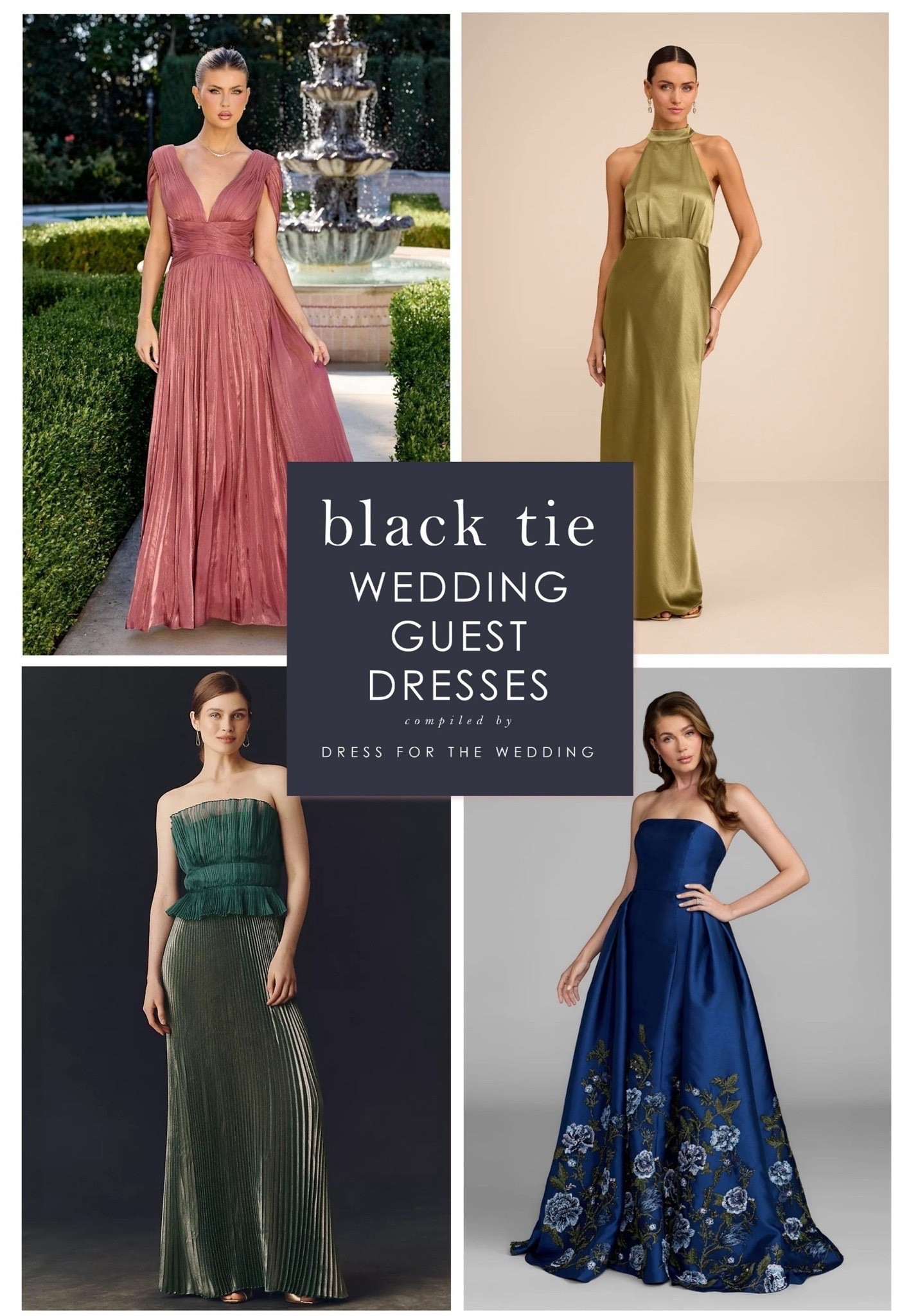 A black tie wedding dress code requires a floor length gown in a formal fabric. To help you find the perfect dress, we’ve found 30 black tie dresses for wedding guests in various colors and styles. From strapless ball gowns to sleek column gowns, these dresses are ready for your next black tie wedding invitation. 💌 Engaged, planning a wedding or attending several weddings? Dress for the Wedding is a curated wedding shopping site. Follow us on the LIKEtoKNOW.it shopping app to get the product details for this look plus sale alerts on wedding attire, cute dresses under $100, ideas for wedding guest outfits, plus wedding decor and gift ideas!

#LTKWedding #LTKootd #LTKgrwm

#LTKWedding #LTKSeasonal #LTKootd