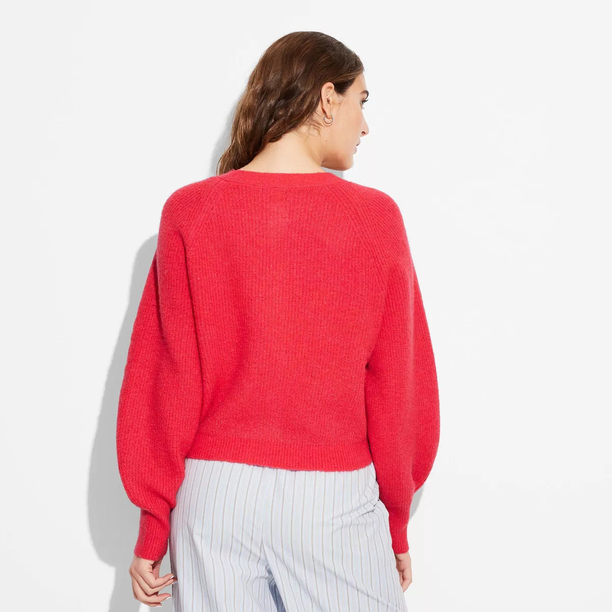 Women's Oversized Cardigan - Wild Fable™ Heather Gray XXS | Target