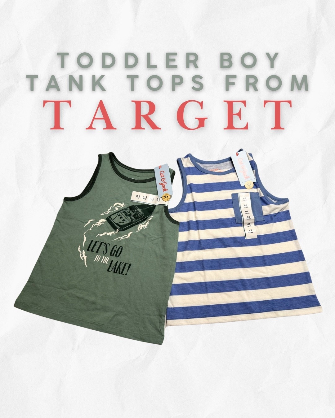 Suns out guns out yall! My toddler loves a tank in the heat. These options from target are so perfect for all of the adventuring we are going to do outdoors! #toddlerboy #toddlerclothes