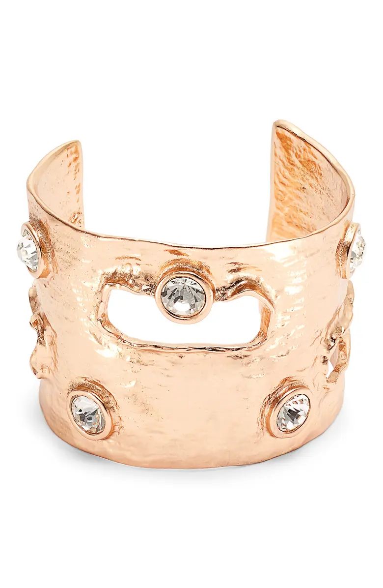Karine Sultan Embellished Crystal Cuff Bracelet | Nordstrom | Nordstrom