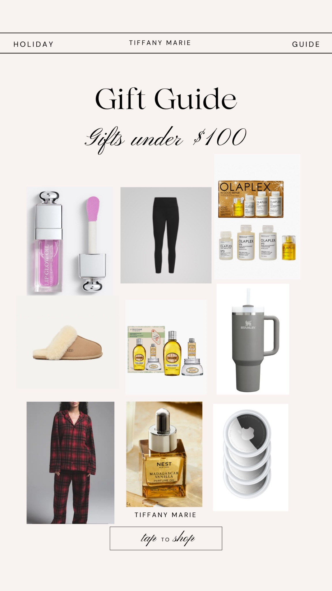 Gifts under $100

#giftsunder100 #giftguide

#LTKGiftGuide #LTKFindsUnder100 #LTKHoliday