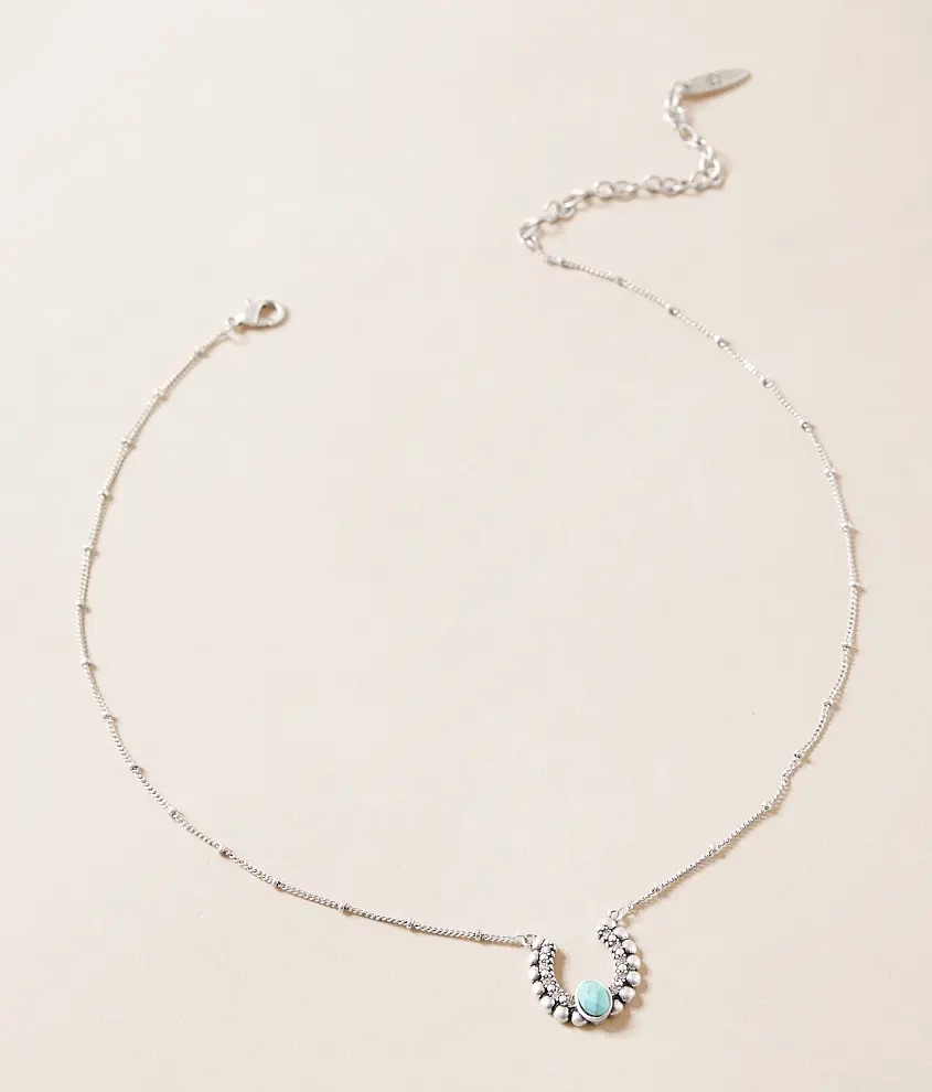 Turquoise Horseshoe Necklace | Buckle