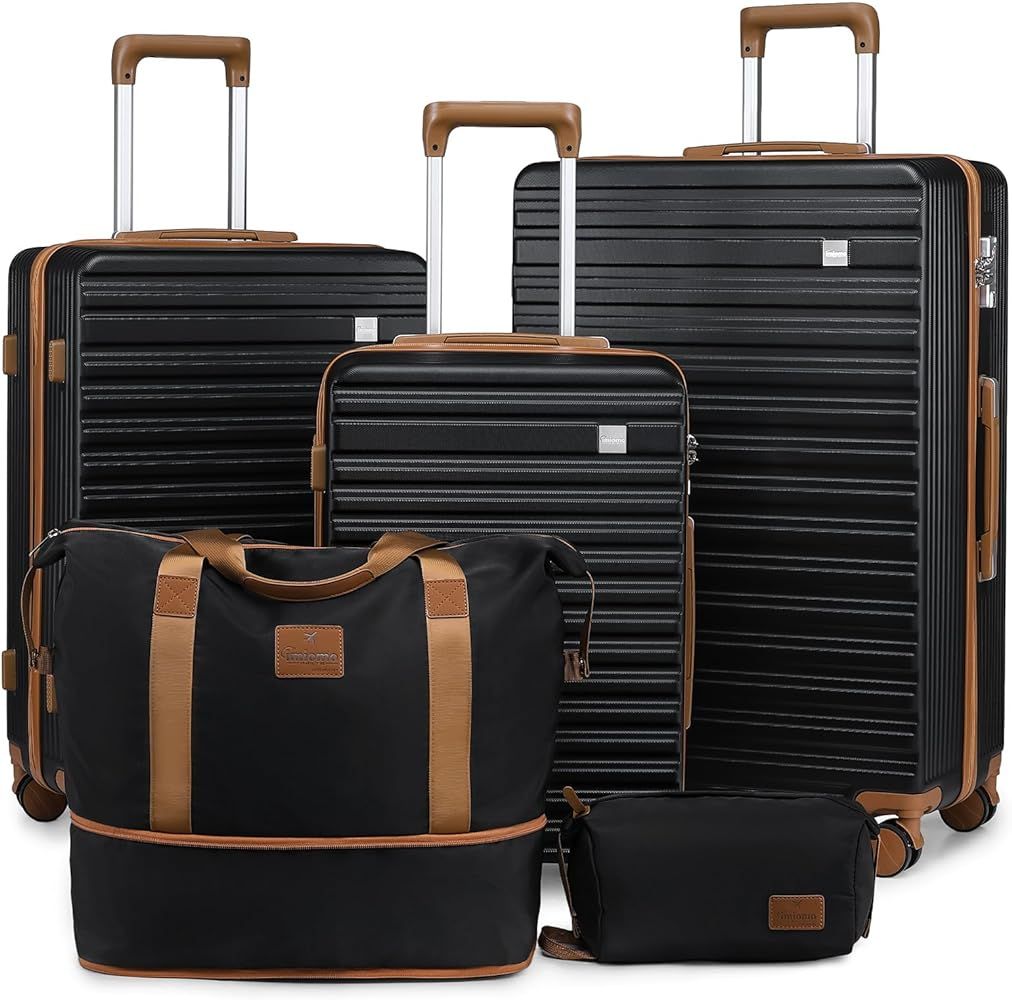 imiono Luggage Sets 3 Piece,Expandable Hardside Suitcase Set with Spinner Wheels,Lightweight Trav... | Amazon (US)