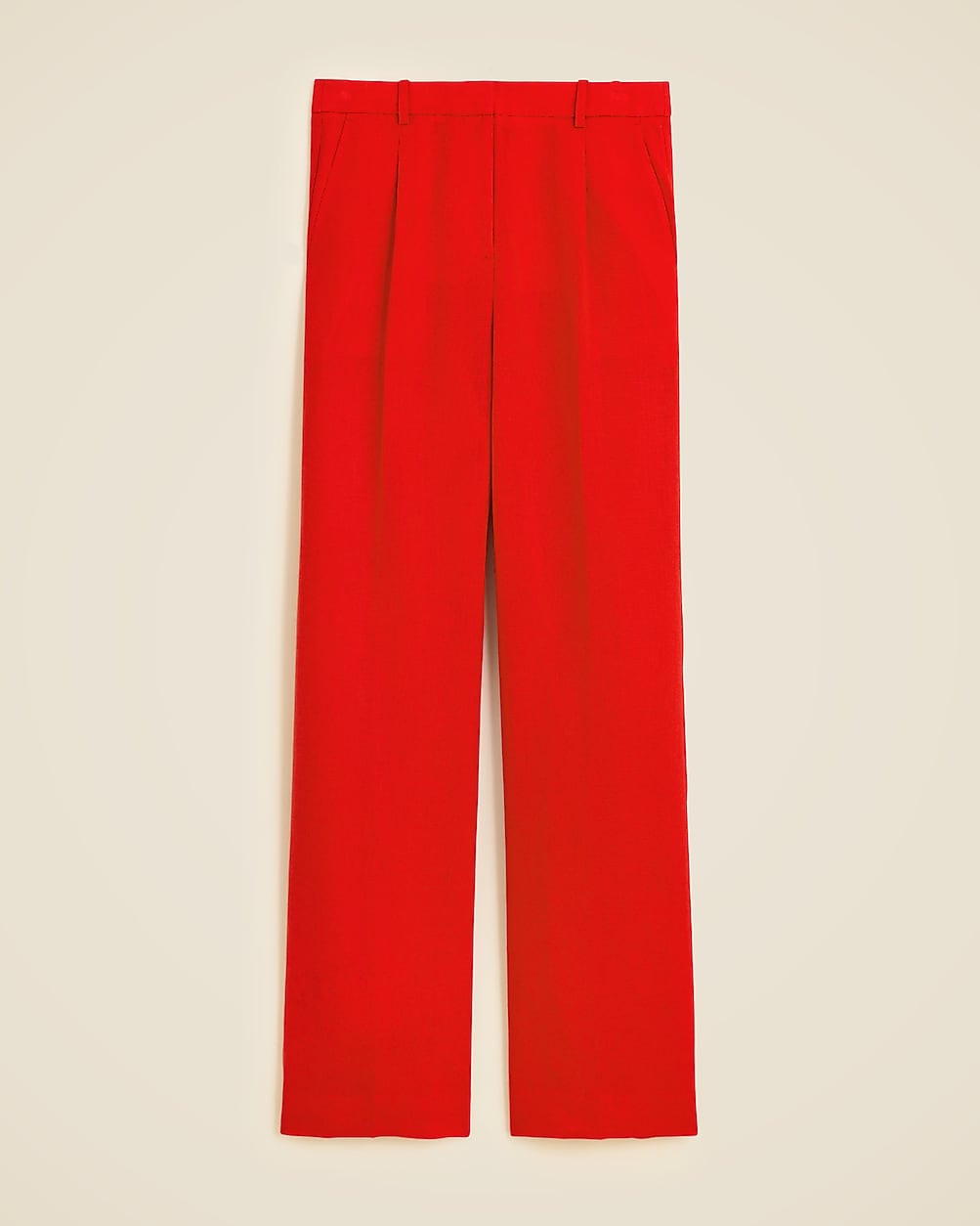 Petite wide-leg Essential pant in linen | J. Crew US