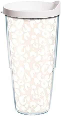 Tervis Leopard Frost Animal Print Made in USA Double Walled Insulated Tumbler, 24oz, Clear | Amazon (US)