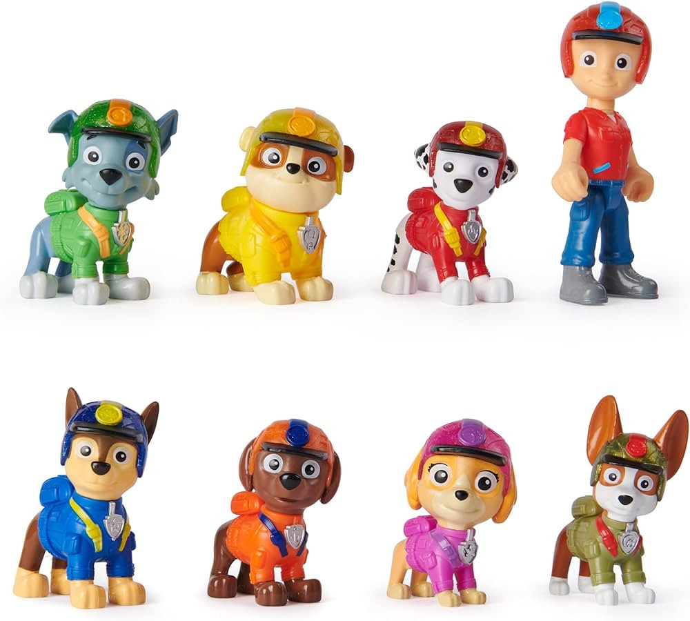 Paw Patrol: Jungle Pups Action Figures Gift Pack, with 8 Collectible Toy Figures, Kids Toys for B... | Amazon (US)