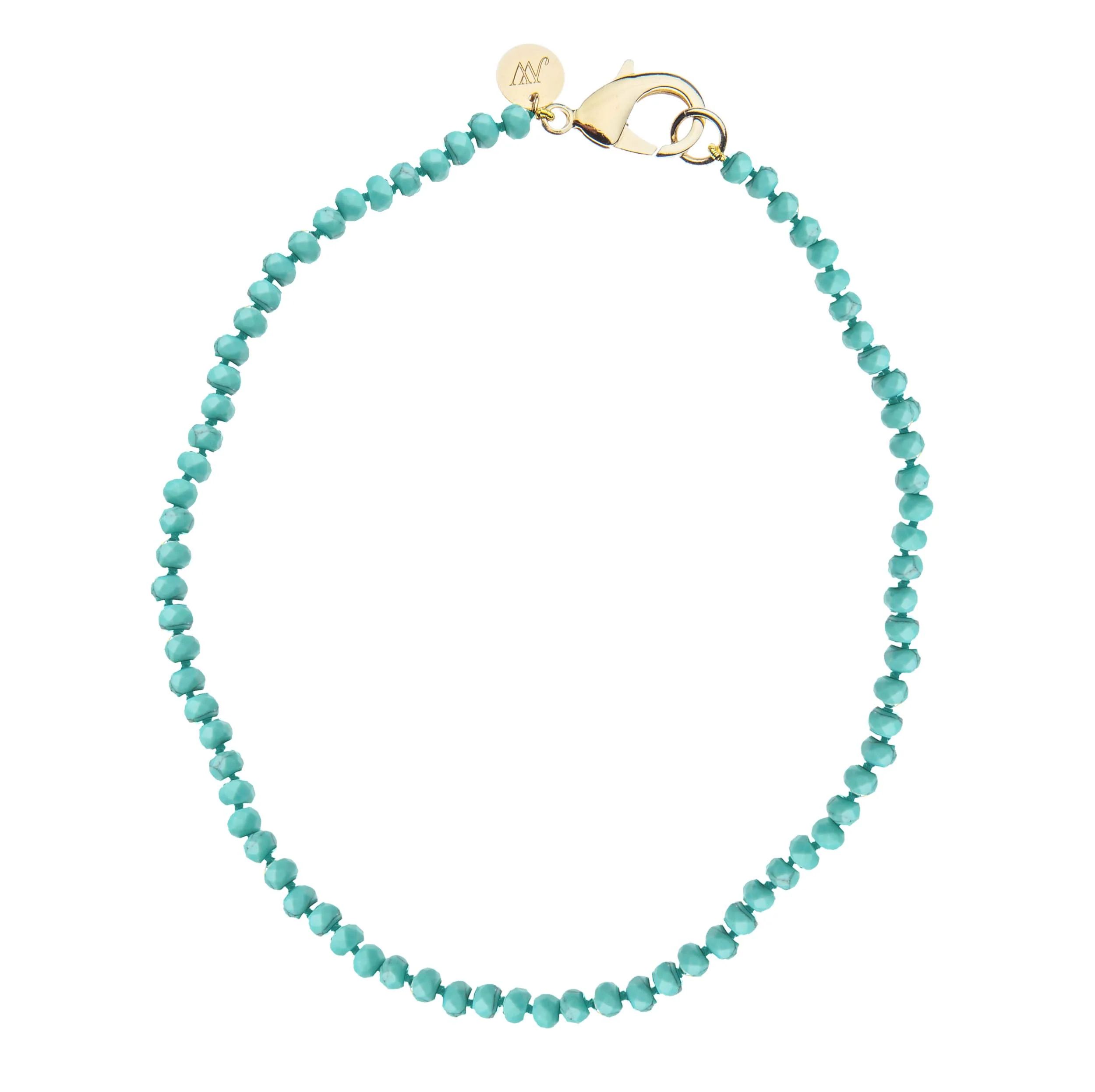 Turquoise Beaded Necklace | Jane Win