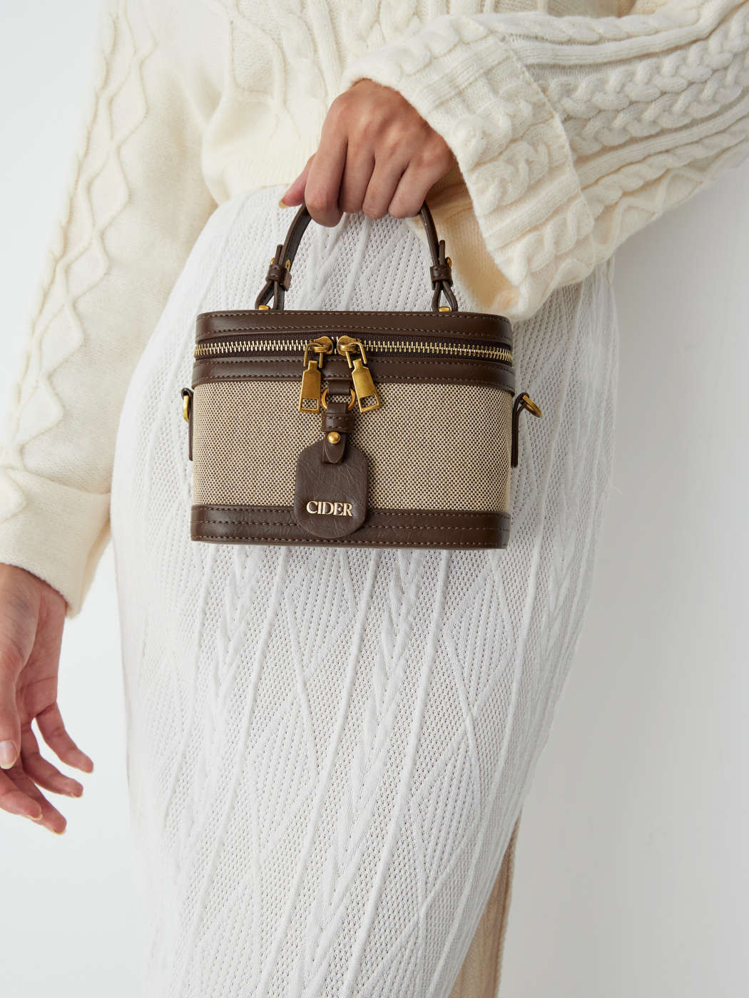 Faux Leather Solid Faux Leather Top Handle Bag For Daily Casual Date Coffee Shop Work Holiday | Cider