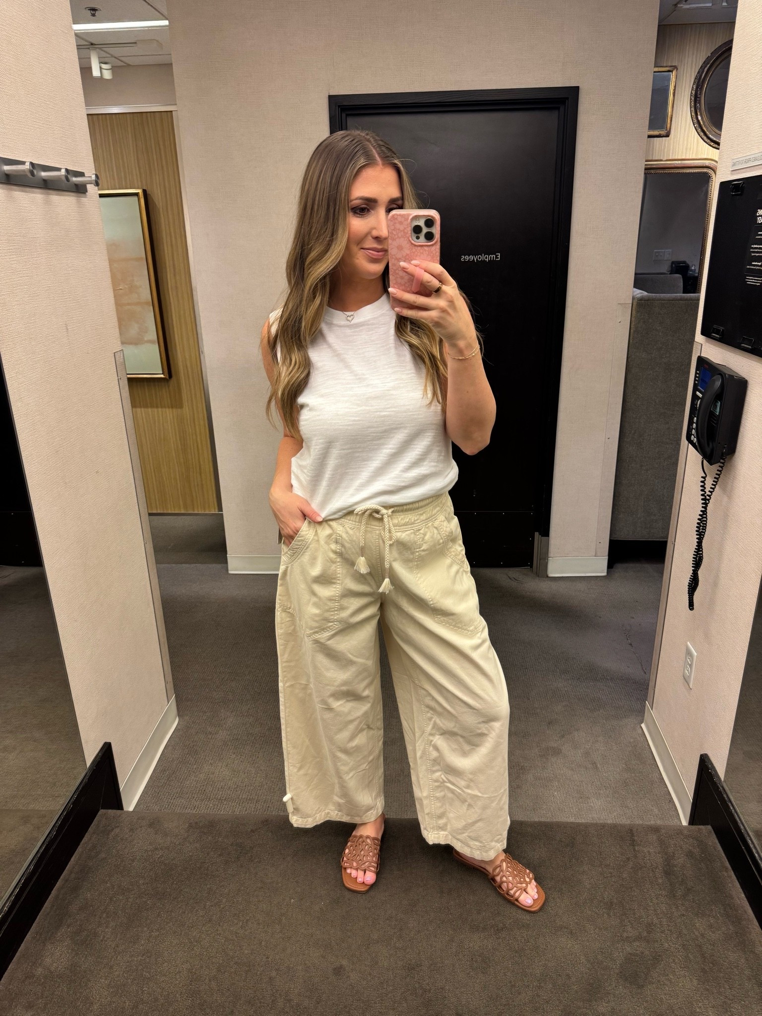 These wide leg pants are so comfy. Could be styled so many ways!

Nordstrom Anniversary Sale
Free People
Pre fall outfit

#LTKSaleAlert