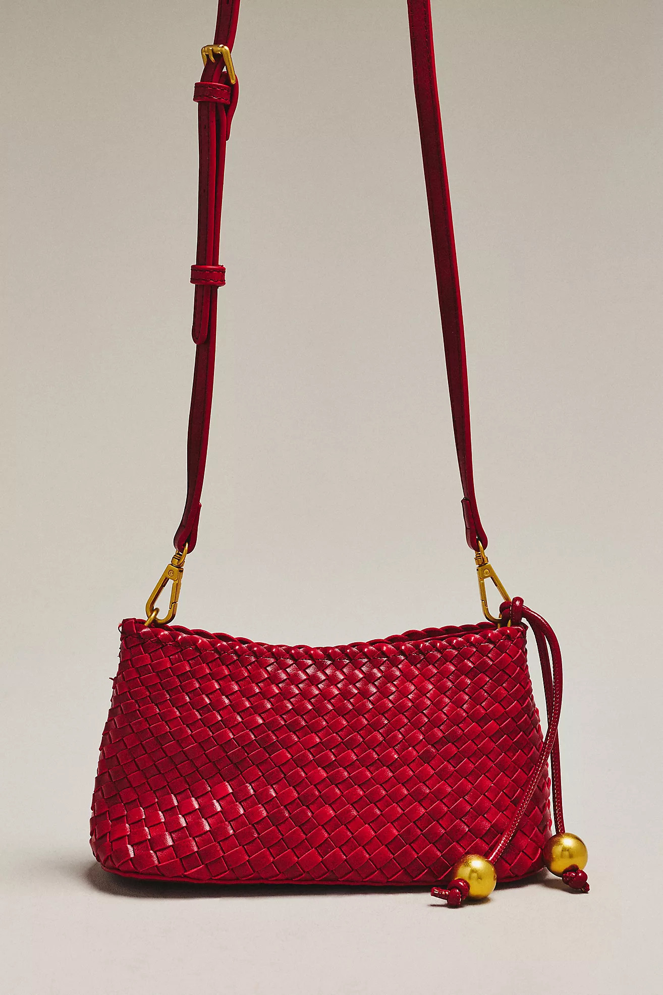 Calla Woven Crossbody Bag | Anthropologie (US)