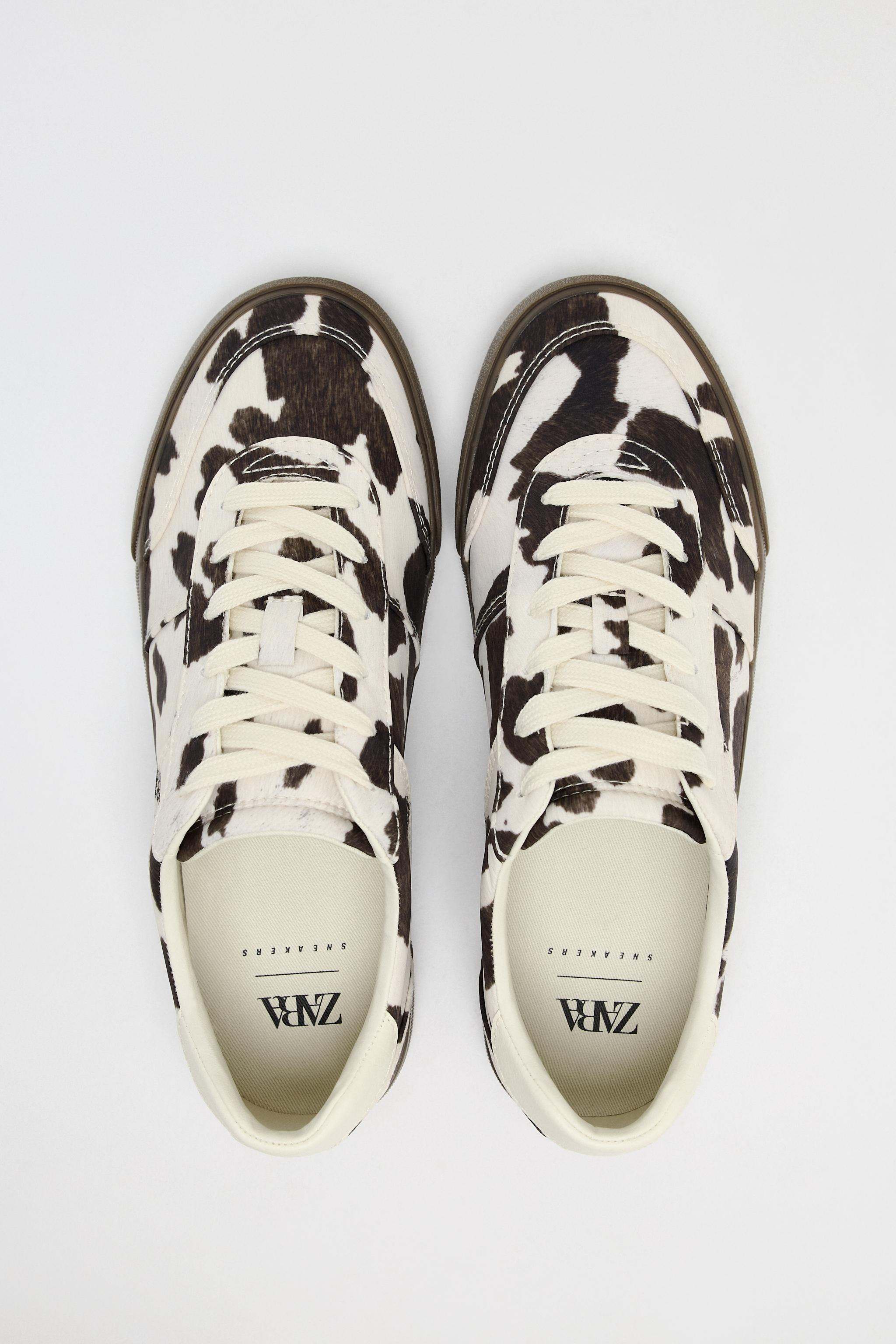 ANIMAL PRINT SNEAKERS | Zara US