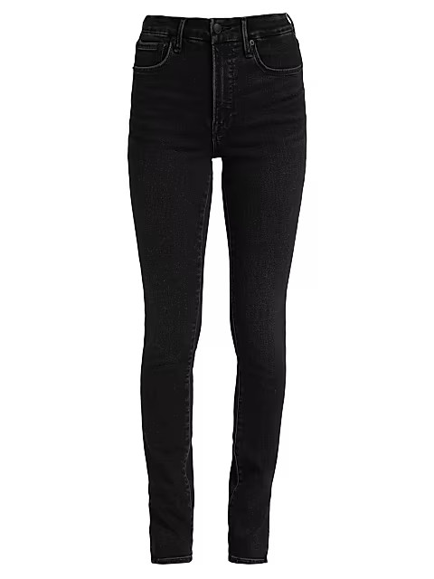 Good Legs Slit High-Waisted Skinny Jeans | Saks Fifth Avenue