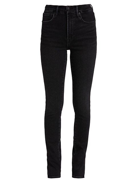 Good Legs Slit High-Waisted Skinny Jeans | Saks Fifth Avenue