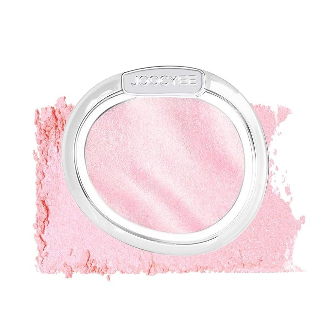 JOOCYEE AURA Glazed Blush Highlighter Luminous Powder Blush - Pink Glow | Dewy Finish Micro-Mille... | Amazon (US)
