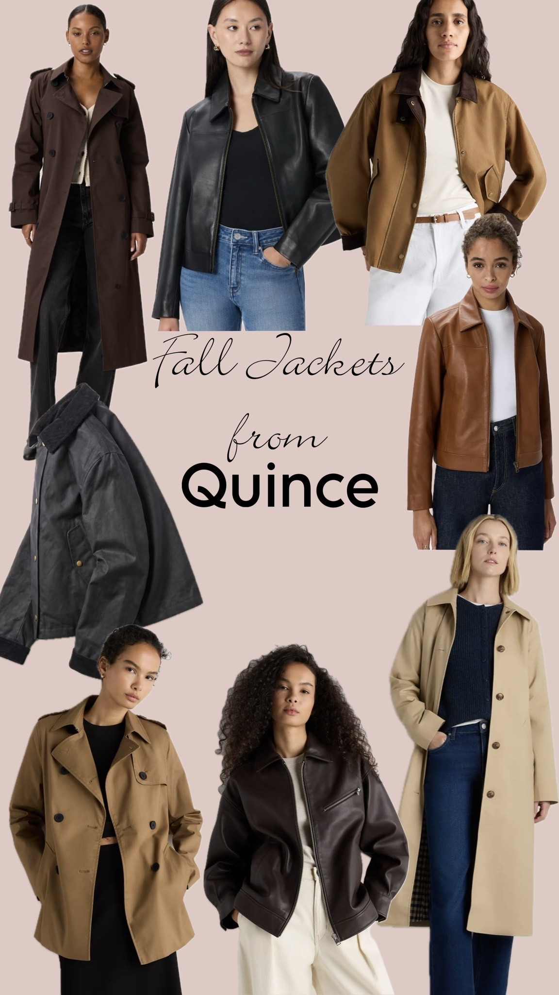 All of my favourite @Quince  jackets and coats for fall! So many good layering pieces for the cooler weather!! #QuincePartner

#LTKfall #LTKcanada #LTKstyletip