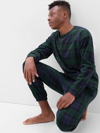 Teen Holiday Plaid PJ Jogger Set | Gap (US)