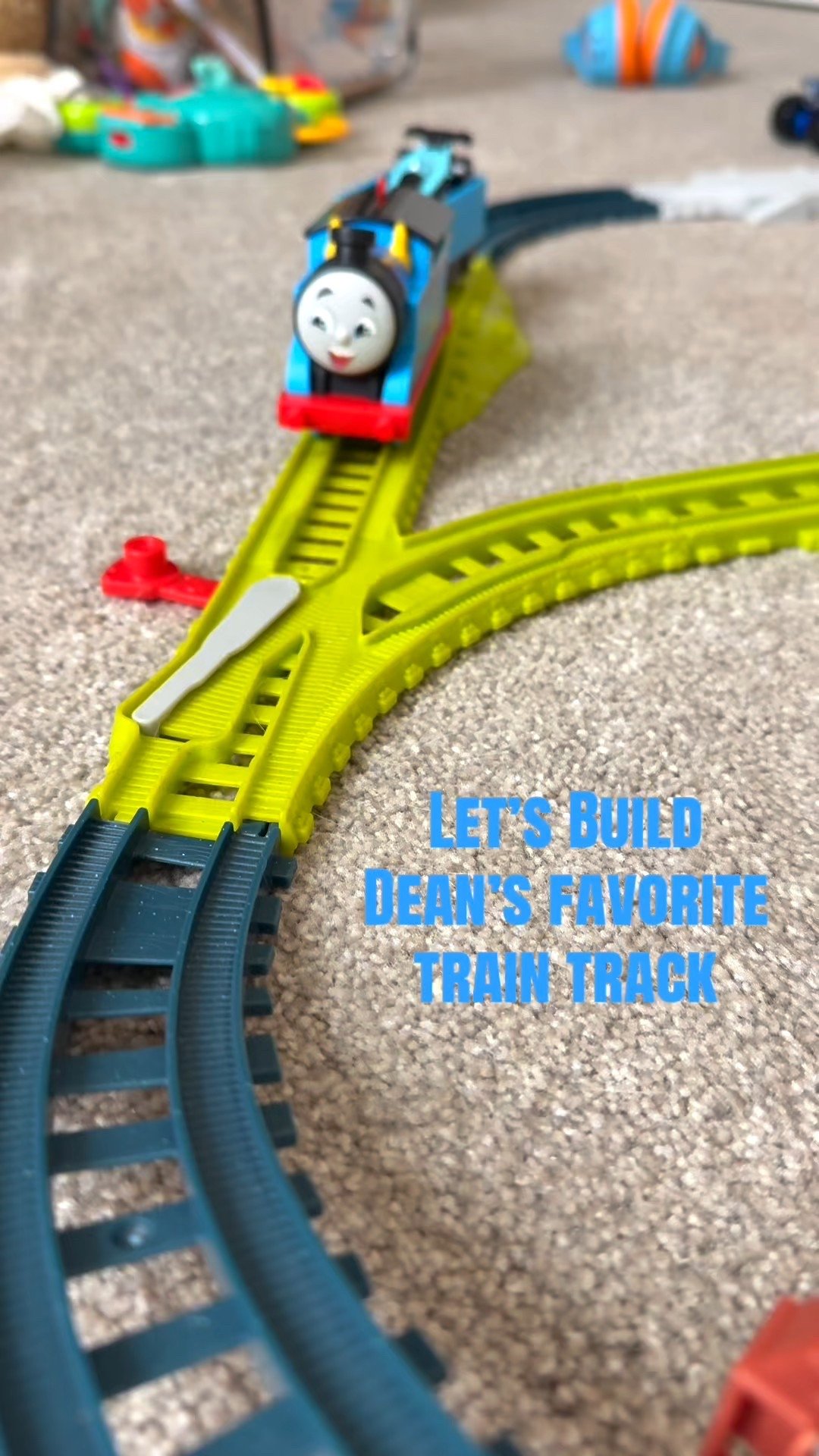 One of Dean’s fav toys! 🚂 

And mom’s b/c all the tracks fit inside the storage container making clean up and storage easy!!! 

#LTKmomlife #LTKHome #LTKKids