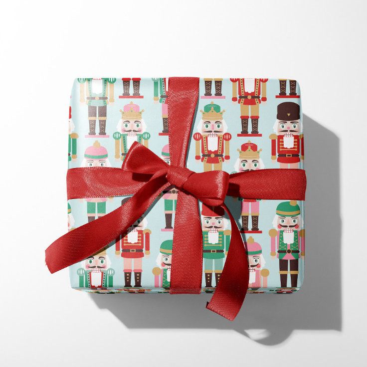 Holiday Nutcracker Wrapping Paper | Zazzle | Zazzle