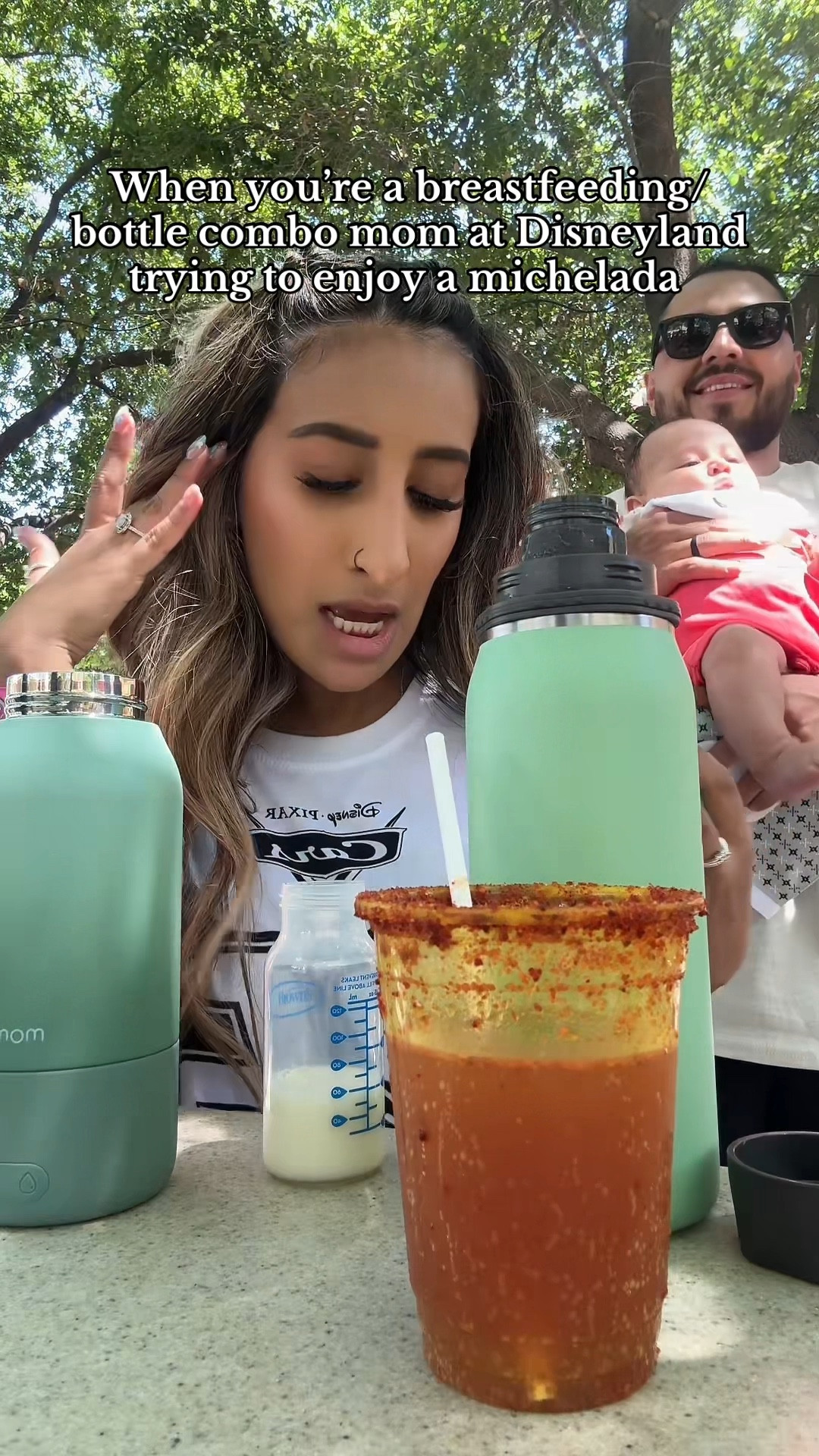 Any other combo breast/bottle breastmilk mamas out there? 🙋🏽‍♀️ I do both for two reasons:
1️⃣ My sanity
2️⃣ My left boob and Zakyah just don’t vibe 😅

These two lifesavers right here though? 👇
✨ The Ceres Chiller — no freezer needed, just ice = instant convenience
✨ The MomCozy Warmer — warms milk and water on the go = chef’s kiss

Whether you’re nursing, pumping, or doing a little bit of everything — these make #MomLife smoother. Trust me, even Mickey would approve 🐭🍼💁🏽‍♀️ #BreastfeedingJourney #ComboFeeding #MomHacks #PumpAndGo #DisneyMom