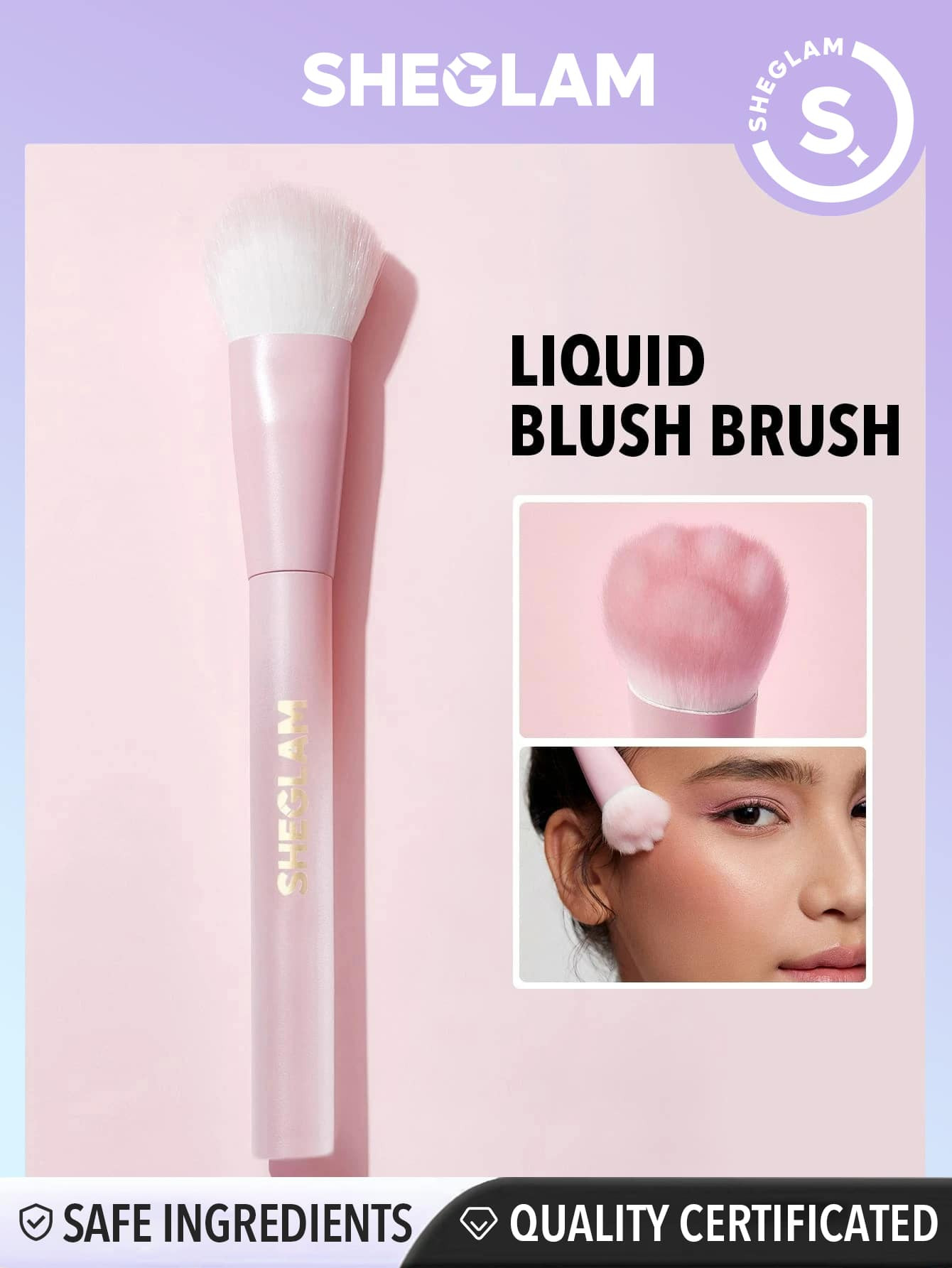 SHEGLAM Pincel para blush color bloom líquido | SHEIN