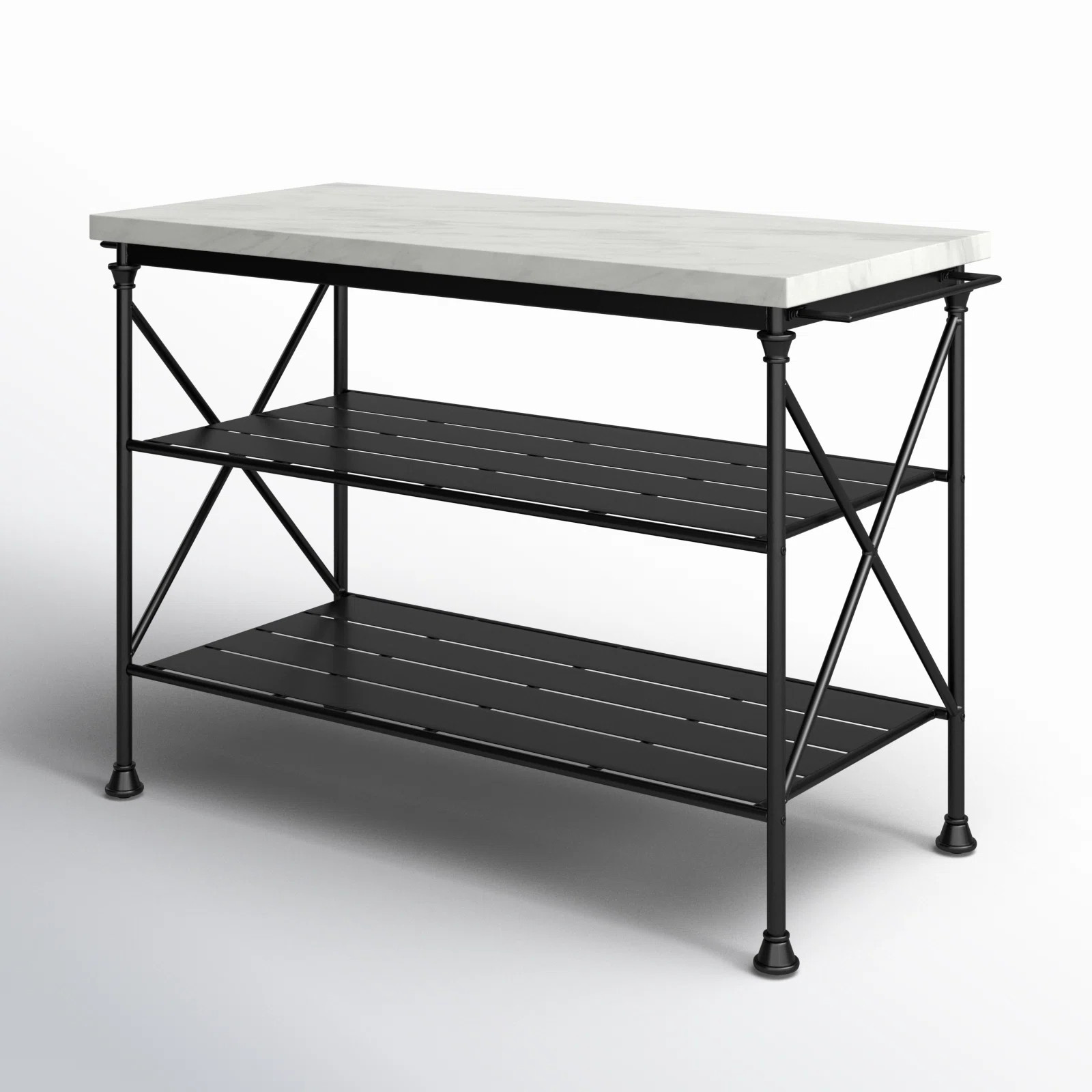 Heymann 53.25'' Wide Kitchen Island | Wayfair North America
