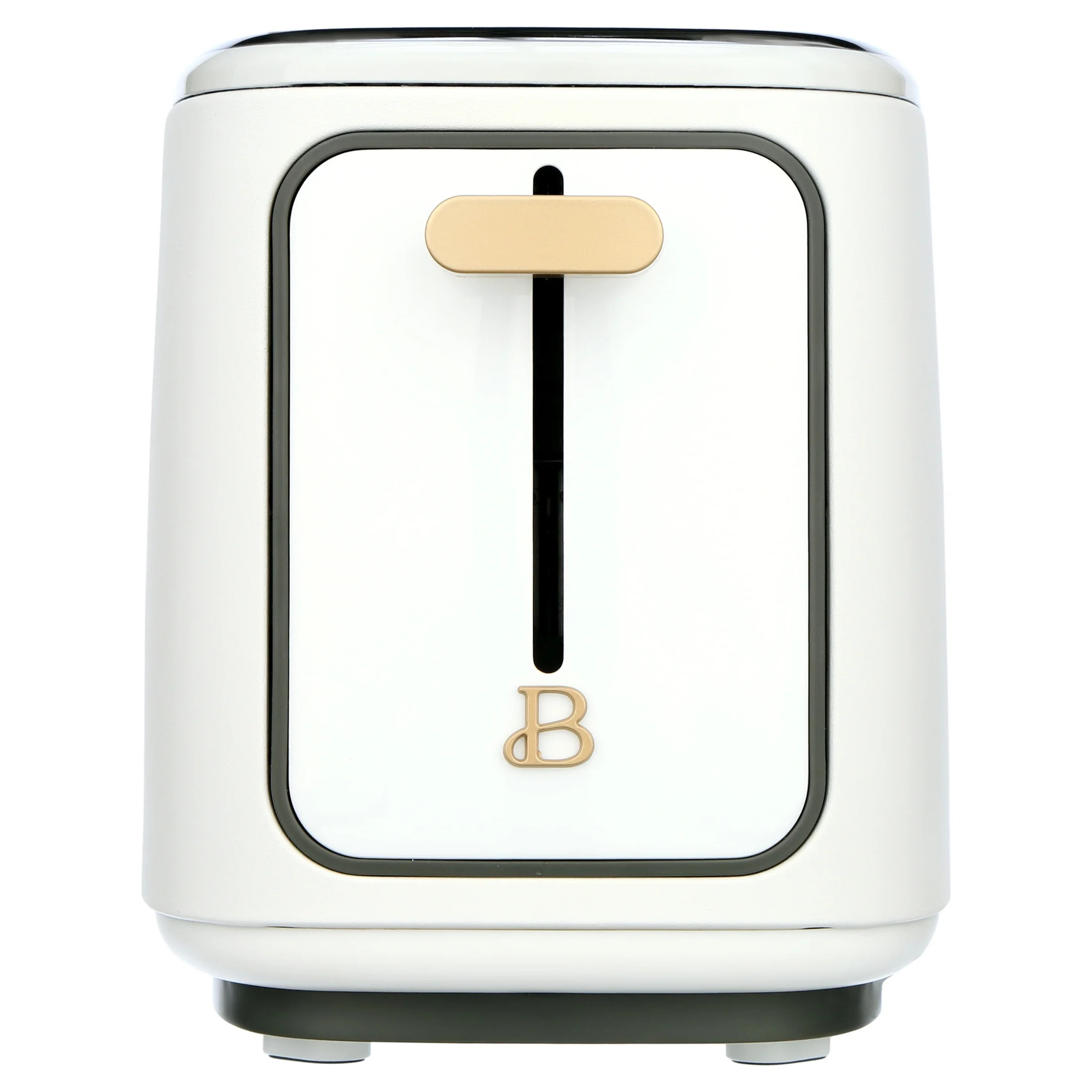 Beautiful 2 Slice Toaster with Touch-Activated Display, White Icing by Drew Barrymore | Walmart (US)