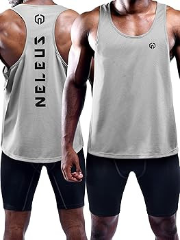 NELEUS Men's 3 Pack Dry Fit Y-Back Muscle Tank Top | Amazon (US)