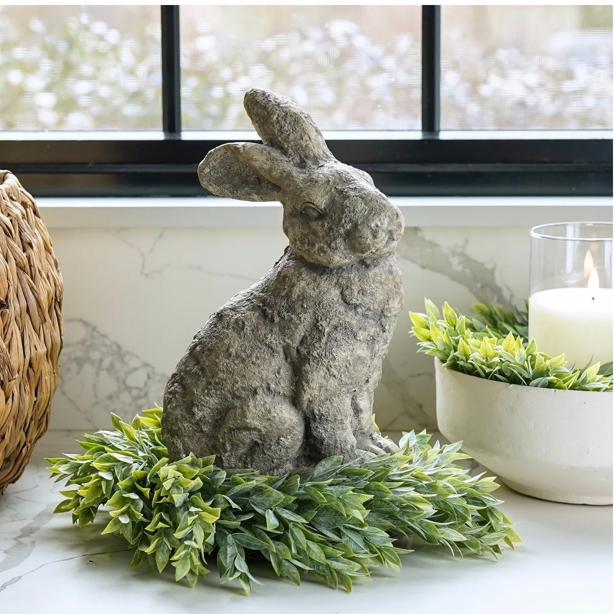 Bring a gentle, sculptural accent to your décor with our Adeline Sitting Rabbit. Crafted from resin

#LTKHome #LTKSpringSale #LTKSeasonal