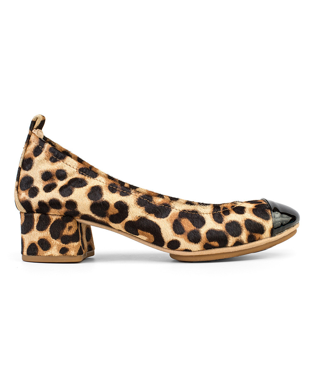 Yosi Samra Women's Pumps TAN - Tan Newton Calf Hair Pump - Women | Zulily