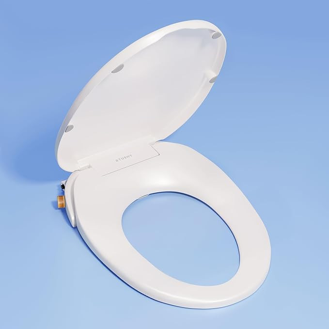 TUSHY Wave Non-Electric Bidet Toilet Seat | Sleek Elongated Design, Quick-Release for Easy Cleani... | Amazon (US)