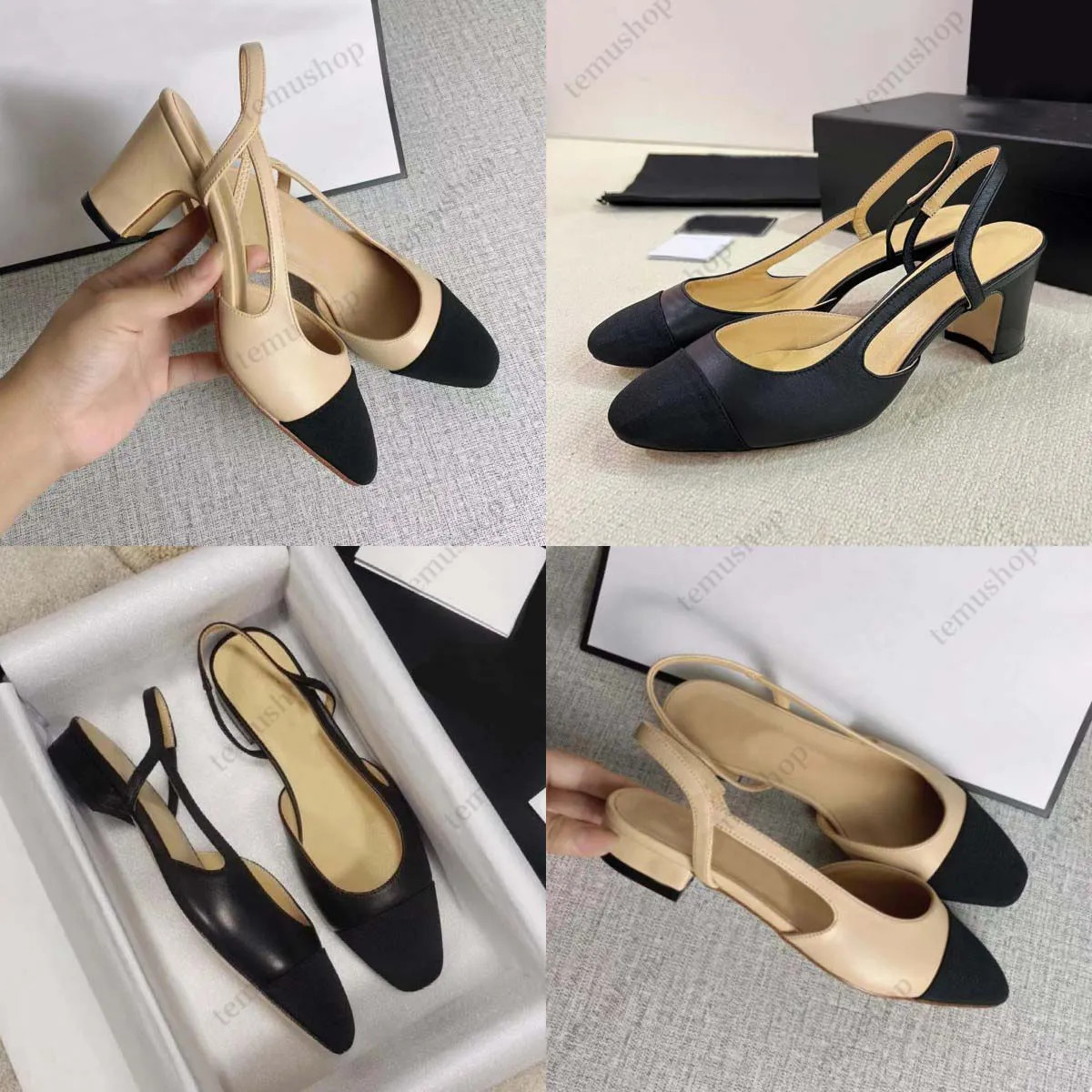 Save Big on Bulk Slingback Ballet Flats Slingbacks Sandal Designer Dress Shoes Ballet Flats Shoes... | DHGate