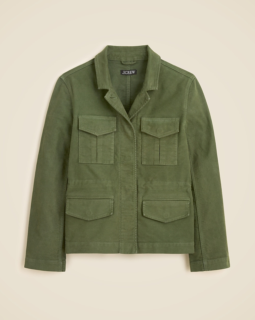 Utility chore jacket in brushed chino | J. Crew US