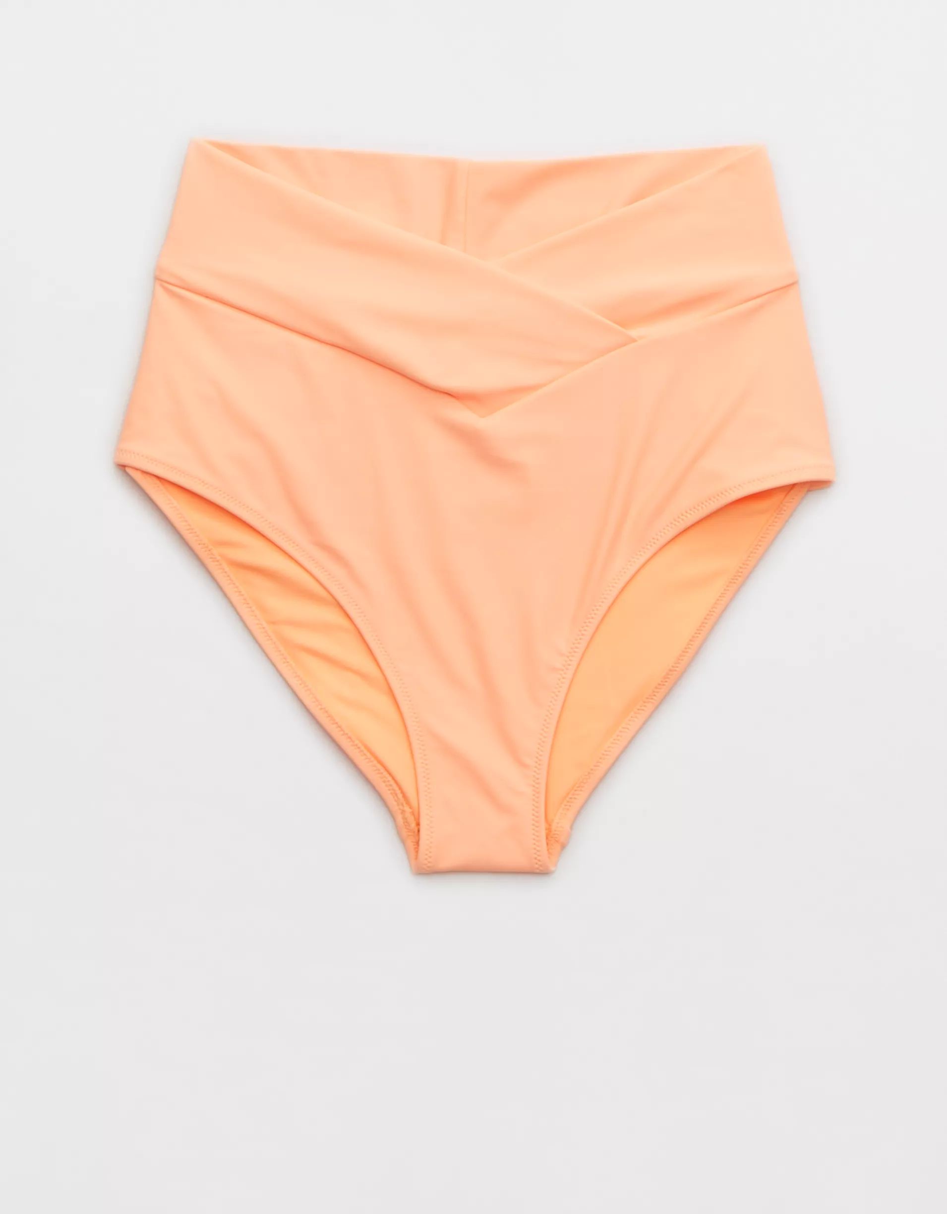 Aerie Crossover High Waisted Bikini Bottom | Aerie