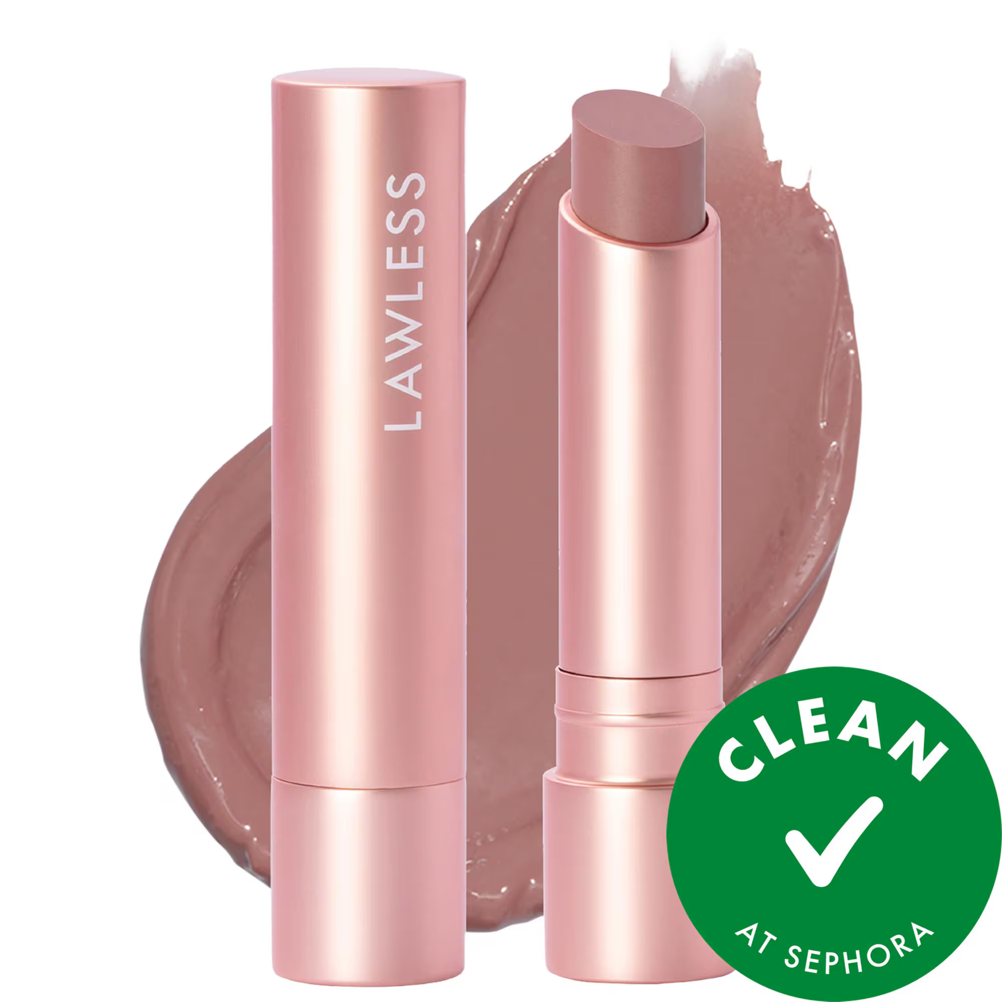 LAWLESS Forget the Filler Lip-Plumping Line-Smoothing Tinted Lip Balm Whisper 0.1 oz | Sephora (US)