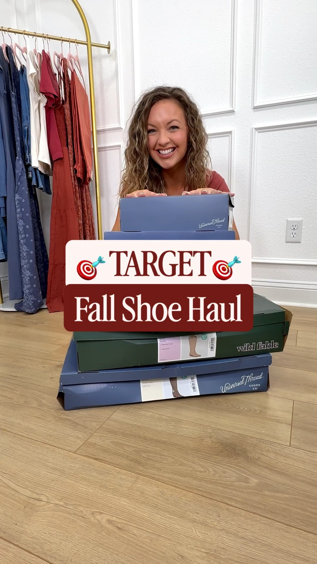 Target fall shoe haul
