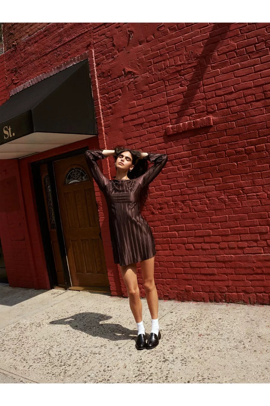 Plisse Tunic Dress | Nasty Gal US