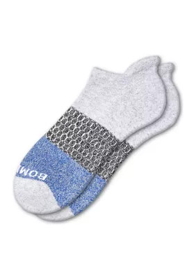 Bombas Women's Tri Block Ankle Socks, Grey, Medium | Belk