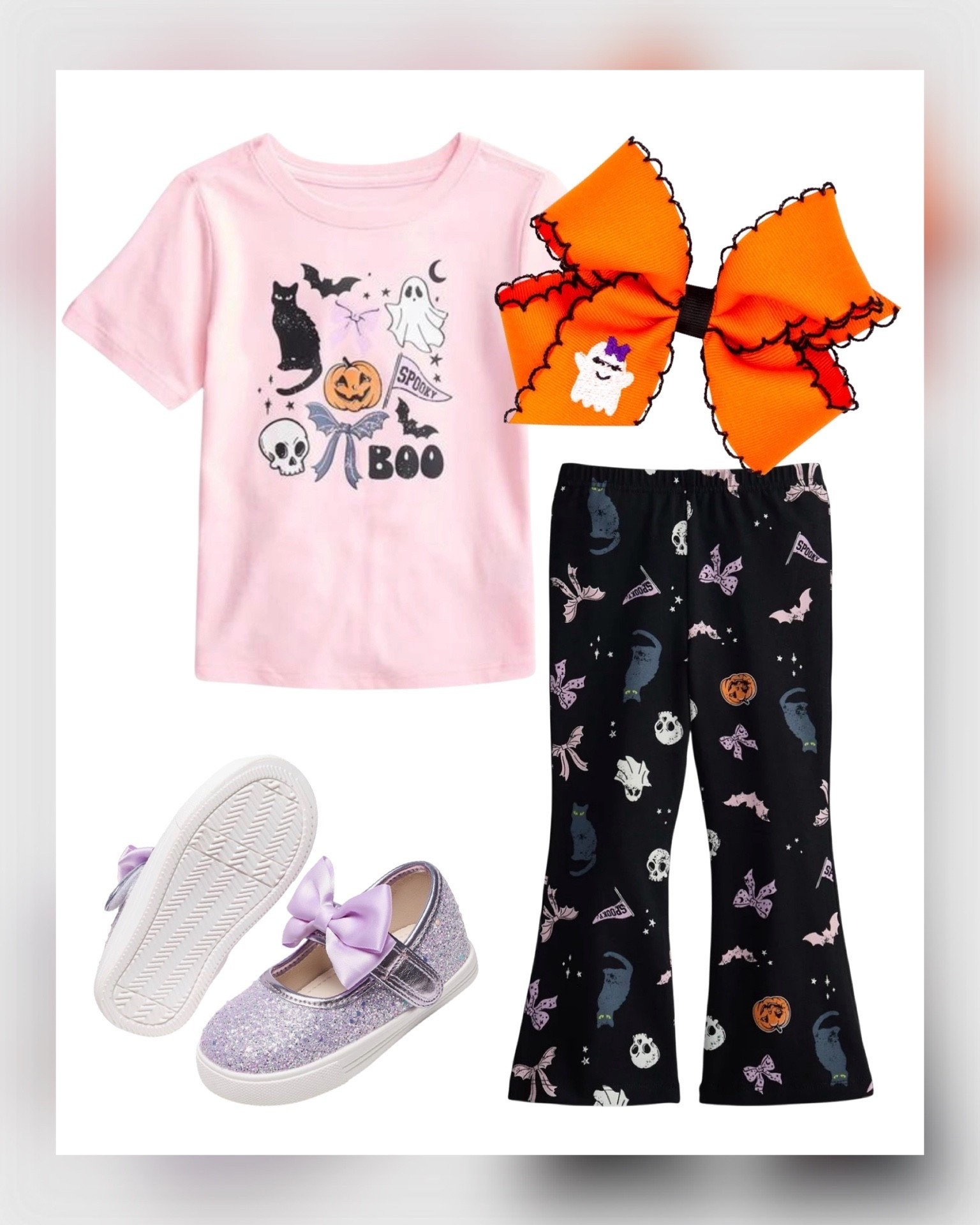 Halloween Toddler Outfit 🎃👻

This adorable Halloween outfit is too cute to pass up! 💕 I paired this sweet pink graphic tee with spooky-chic flare leggings, the cutest orange ghost bow, and sparkly lavender Felix & Flora Mary Janes for a festive look that’s perfect for pumpkin patches, school parties, trick-or-treating, and all the fall fun. 🧡✨

Cute Halloween outfits for toddler girls, affordable Halloween clothes, Walmart kids fashion, Amazon toddler finds, spooky season style, pumpkin patch outfit, trick-or-treat outfit, toddler flare leggings, Felix & Flora shoes, Halloween hair bows, girls fall fashion, budget-friendly kids outfits.

#LTKSeasonal #LTKKids #LTKBaby