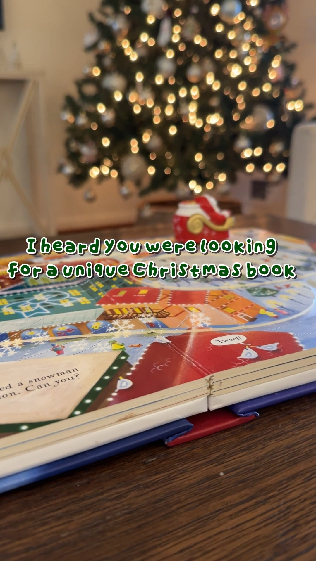 hands down one of our favorite Christmas books that is interactive and unique 🎄 perfect for a toddler in your life! 
#interactivebook #toddlerbook #christmas #christmasbook #christmasgifts 

#LTKHoliday #LTKSeasonal #LTKKids