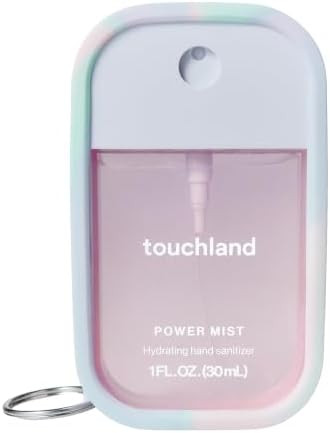 Touchland Cotton Candy Hand Sanitizer Mist & Matching Case Set, Travel Size | Amazon (US)