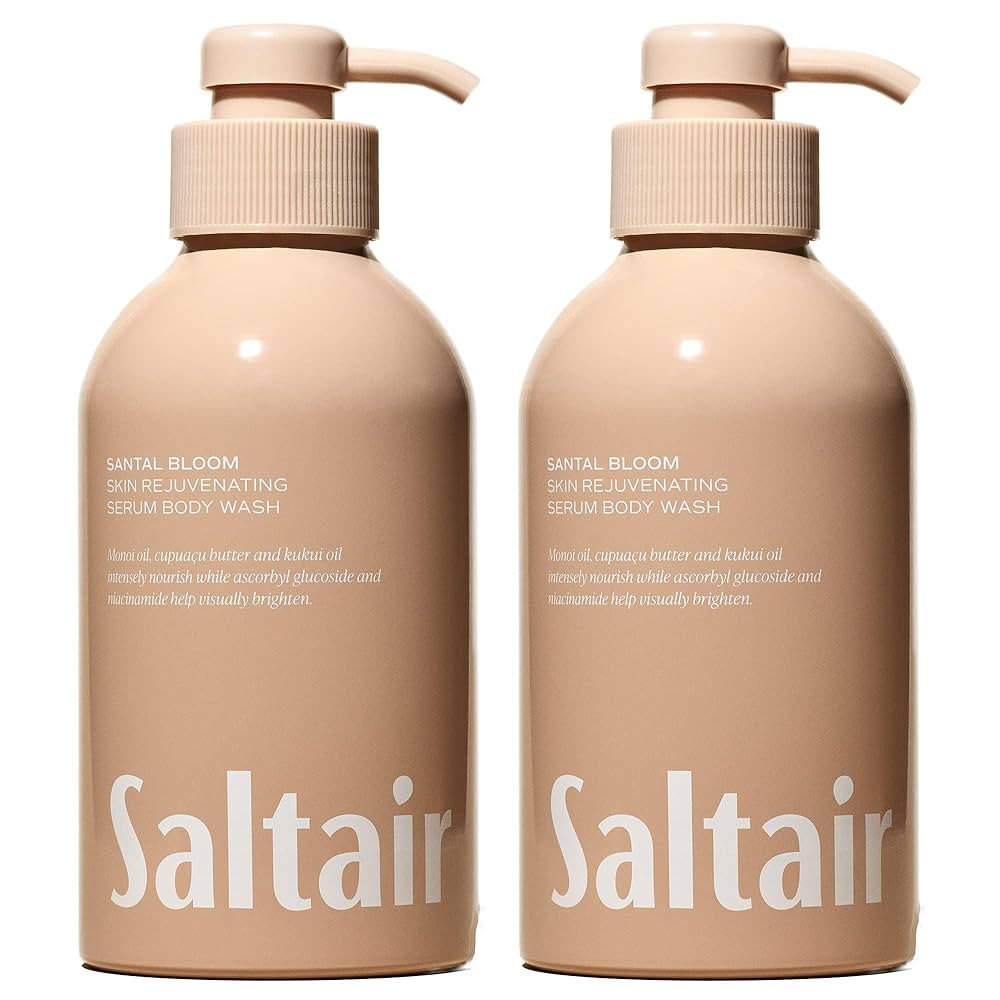 Saltair Body Wash, Santal Bloom 2-Pack. Moisturizing Body Cleanser with Monoi Oil and Cupuacu But... | Amazon (US)