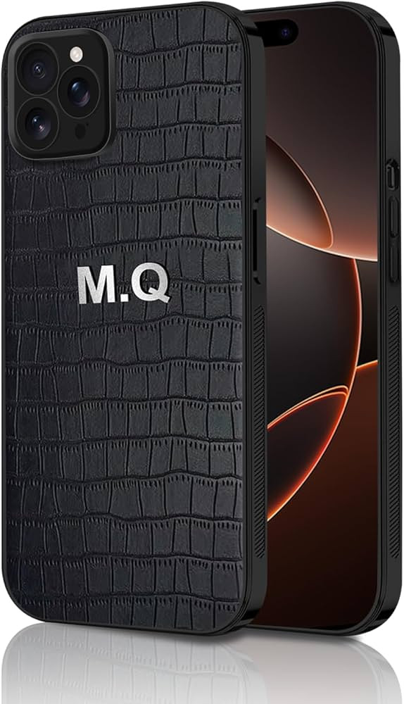 Custom Embossed Case - Personalised Phone Case for iPhone 16 15 14 13 12 11 XS, XR, Pro, Max, K.L... | Amazon (UK)