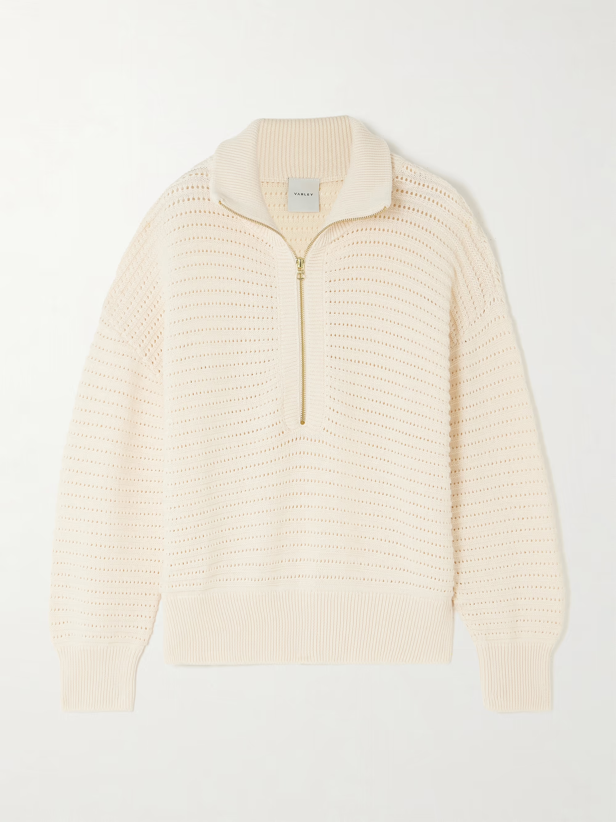Tara Pullover aus Baumwolle in Pointelle-Strick | NET-A-PORTER (UK & EU)