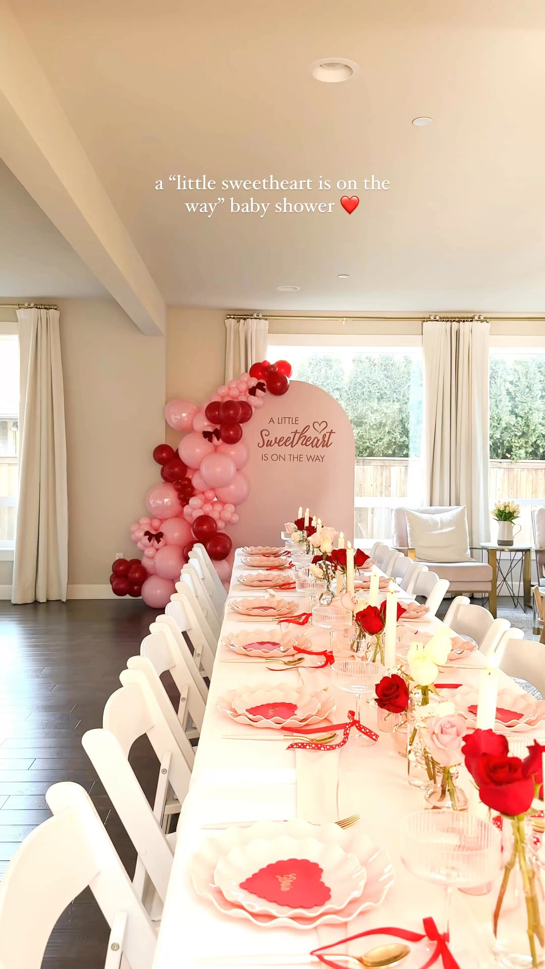 A little sweetheart is on the way baby shower!

Chairs, Pink Heart Cocktail Picks, Champagne Tower, Valentine’s Day Ribbons, Clear Gift Bags with Handle, Ribbed Coupe Glasses, Candlestick Holders, bud vases, pink plates, pink plastic silverware, 3 Tier Ceramic Cake Stand, acrylic signs, cricut maker 3, ice mold, baby shower headband kit and guest book

#LTKMostLoved #LTKParties #LTKHome