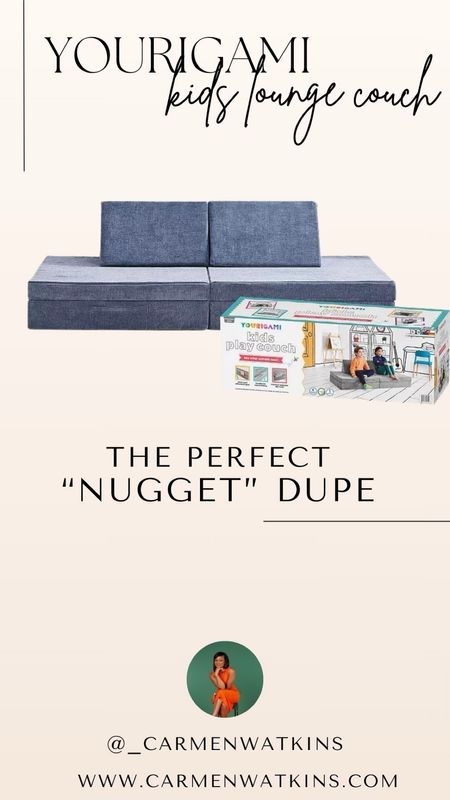 If you’ve been looking for the perfect nugget dupe at a fraction of the price. Then check out the kids play couch by Yourigami! It’s been a Christmas hit for the kids! 

#LTKHoliday #LTKkids #LTKhome