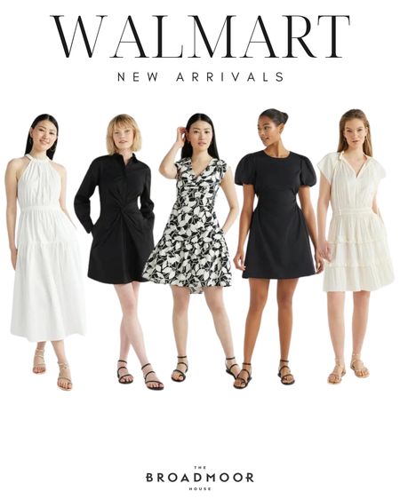 Walmart, Walmart fashion, Walmart find, look for less, spring outfit, summer outfit, white dress, vacation outfit, black dress, mini dress

#LTKstyletip #LTKfindsunder50 #LTKSeasonal