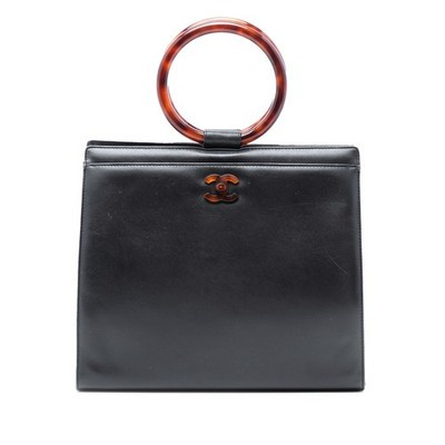 Chanel CC Calfskin Tortoiseshell  | Pre-Loved | Black | Authenticated | eBay | eBay US